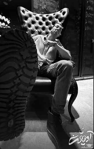 ژست گنگستری و خفن بهرام افشاری